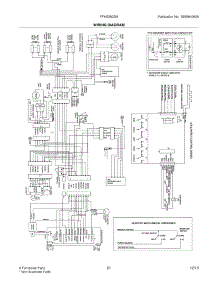 21 - Wiring Diagram parts for Frigidaire Refrigerator FFHS2622MME from AppliancePartsPros.com