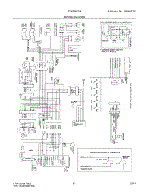 21 - Wiring Diagram parts for Frigidaire Refrigerator FFHS2622MQJ from AppliancePartsPros.com