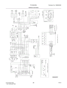 21 - Wiring Diagram parts for Frigidaire Refrigerator FFHS2622MSL from AppliancePartsPros.com