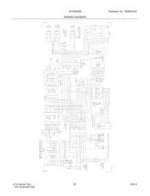 21 - Wiring Diagram parts for Frigidaire Refrigerator FFHS2622MSP from AppliancePartsPros.com