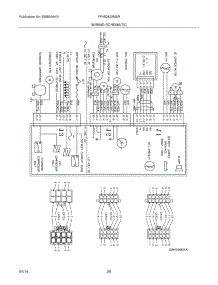 20 - Wiring Schematic parts for Frigidaire Refrigerator FFHS2622MSR from AppliancePartsPros.com