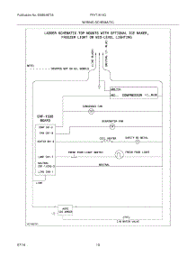 10 - Wiring Schematic parts for Frigidaire Refrigerator FFHT1614QZ0 from AppliancePartsPros.com
