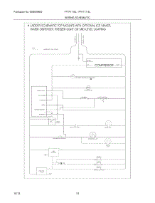 10 - Wiring Schematic parts for Frigidaire Refrigerator FFHT1715LBZ from AppliancePartsPros.com