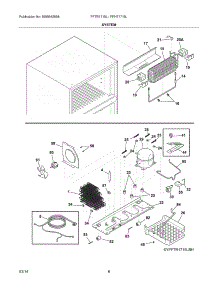 09 - System parts for Frigidaire Refrigerator FFHT1715LWD from AppliancePartsPros.com