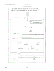 10 - Wiring Schematic parts for Frigidaire Refrigerator FFHT1725PS4 from AppliancePartsPros.com