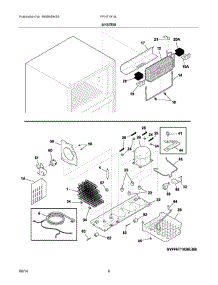 05 - System parts for Frigidaire Refrigerator FFHT1814LMA from AppliancePartsPros.com