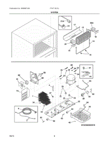 05 - System parts for Frigidaire Refrigerator FFHT1821QS1 from AppliancePartsPros.com