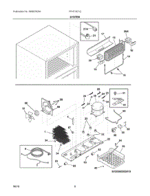 05 - System parts for Frigidaire Refrigerator FFHT1821QS3 from AppliancePartsPros.com