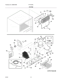 09 - System parts for Frigidaire Refrigerator FFHT1826LQB from AppliancePartsPros.com