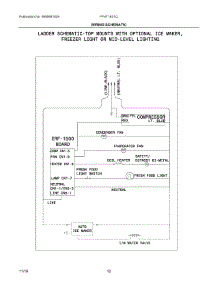 06 - Wiring Schematic parts for Frigidaire Refrigerator FFHT1831QE5 from AppliancePartsPros.com