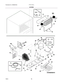 05 - System parts for Frigidaire Refrigerator FFHT1831QM0 from AppliancePartsPros.com