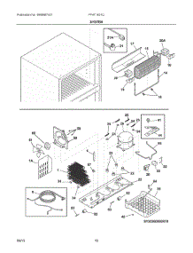 05 - System parts for Frigidaire Refrigerator FFHT1831QM2 from AppliancePartsPros.com