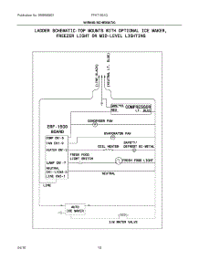 06 - Wiring Schematic parts for Frigidaire Refrigerator FFHT1831QP1 from AppliancePartsPros.com