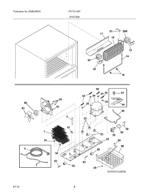 09 - System parts for Frigidaire Refrigerator FFHT2126PB3 from AppliancePartsPros.com