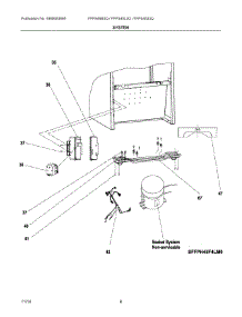 04 - System parts for Frigidaire Refrigerator FFPS45L3QM0 from AppliancePartsPros.com