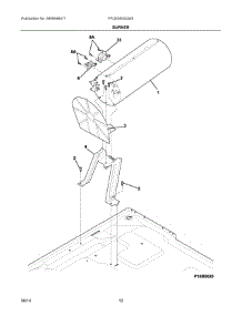 06 - Burner parts for Frigidaire Laundry Center FFQE5000QW0 from AppliancePartsPros.com