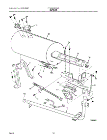 06 - Burner parts for Frigidaire Laundry Center FFQG5000QW0 from AppliancePartsPros.com