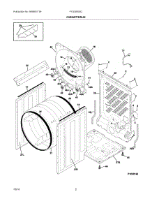02 - Cabinet / Drum parts for Frigidaire Dryer FFQG5000QW1 from AppliancePartsPros.com