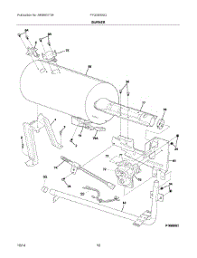 06 - Burner parts for Frigidaire Dryer FFQG5000QW1 from AppliancePartsPros.com