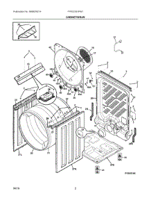 02 - Cabinet / Drum parts for Frigidaire Laundry Center FFRG1001PW1 from AppliancePartsPros.com
