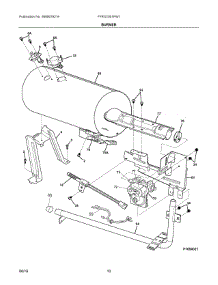 06 - Burner parts for Frigidaire Laundry Center FFRG1001PW1 from AppliancePartsPros.com