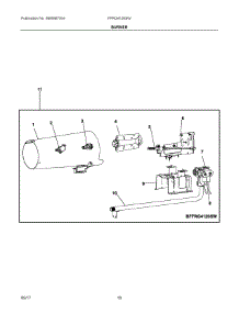 06 - Burner parts for Frigidaire Laundry Center FFRG4120SW from AppliancePartsPros.com