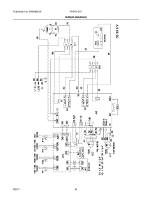03 - Wiring Diagram parts for Frigidaire Air Conditioner FFRP072HT30 from AppliancePartsPros.com