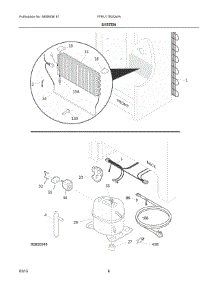 04 - System parts for Frigidaire Refrigerator FFRU17B2QWA from AppliancePartsPros.com