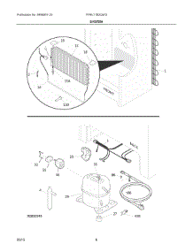 04 - System parts for Frigidaire Refrigerator FFRU17B2QWD from AppliancePartsPros.com