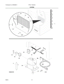 04 - System parts for Frigidaire Refrigerator FFRU17G8QWC from AppliancePartsPros.com