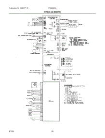11 - Wiring Schematic parts for Frigidaire Refrigerator FFSC2323LEBA from AppliancePartsPros.com