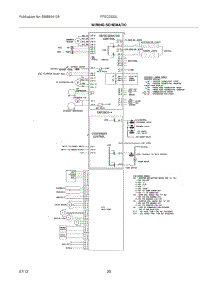 20 - Wiring Schematic parts for Frigidaire Refrigerator FFSC2323LS9 from AppliancePartsPros.com