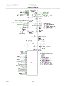 11 - Wiring Schematic parts for Frigidaire Refrigerator FFSC2323LSDA from AppliancePartsPros.com