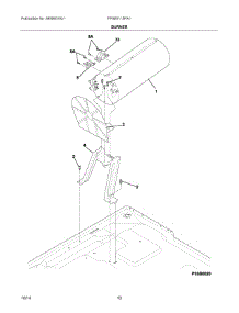 06 - Burner parts for Frigidaire Dryer FFSE5115PA1 from AppliancePartsPros.com
