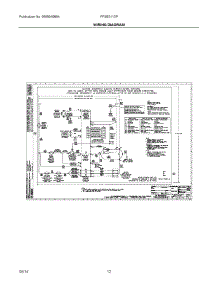 07 - Wiring Diagram parts for Frigidaire Dryer FFSE5115PW2 from AppliancePartsPros.com
