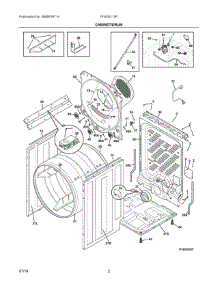 02 - Cabinet / Drum parts for Frigidaire Laundry Center FFSG5115PW1 from AppliancePartsPros.com