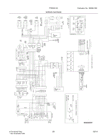 21 - Wiring Schematic parts for Frigidaire Refrigerator FFSS2314QP0 from AppliancePartsPros.com