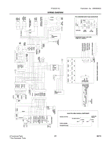 12 - Wiring Diagram parts for Frigidaire Refrigerator FFSS2614QP2A from AppliancePartsPros.com
