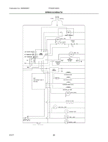 11 - Wiring Schematic parts for Frigidaire Refrigerator FFSS2618SS0 from AppliancePartsPros.com