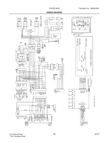 12 - Wiring Diagram parts for Frigidaire Refrigerator FFSS2618SS0 from AppliancePartsPros.com