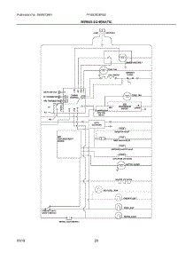 11 - Wiring Schematic parts for Frigidaire Refrigerator FFSS26D8RS0 from AppliancePartsPros.com