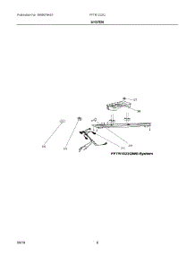 04 - System parts for Frigidaire Refrigerator FFTR1222QW0 from AppliancePartsPros.com