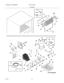 09 - System parts for Frigidaire Refrigerator FFTR1514QW0 from AppliancePartsPros.com