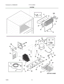 05 - System parts for Frigidaire Refrigerator FFTR1514RW3 from AppliancePartsPros.com