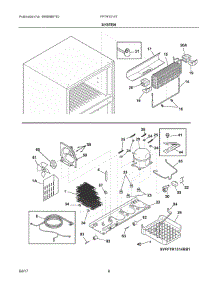 05 - System parts for Frigidaire Refrigerator FFTR1514TW0 from AppliancePartsPros.com