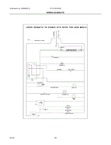 06 - Wiring Schematic parts for Frigidaire Refrigerator FFTR15D0PW0 from AppliancePartsPros.com
