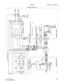 11 - Wiring Diagram parts for Frigidaire Refrigerator FFTR1614QW0 from AppliancePartsPros.com