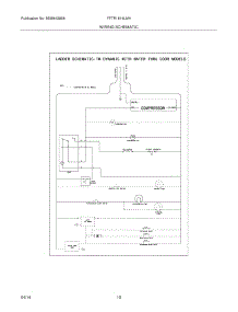 10 - Wiring Schematic parts for Frigidaire Refrigerator FFTR1814LMH from AppliancePartsPros.com