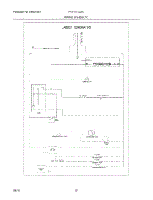10 - Wiring Schematic parts for Frigidaire Refrigerator FFTR1814LWG from AppliancePartsPros.com