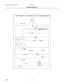 06 - Wiring Schematic parts for Frigidaire Refrigerator FFTR1814LWN from AppliancePartsPros.com